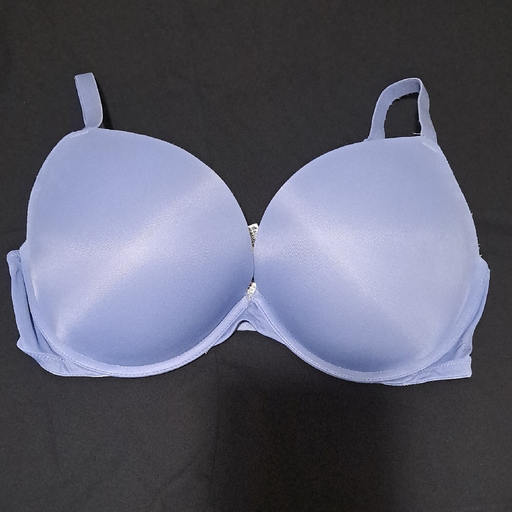 PINK VICTORIA SECRETS Elegant Blue Women's Bra SIZE 36DD. Excellent Condition.